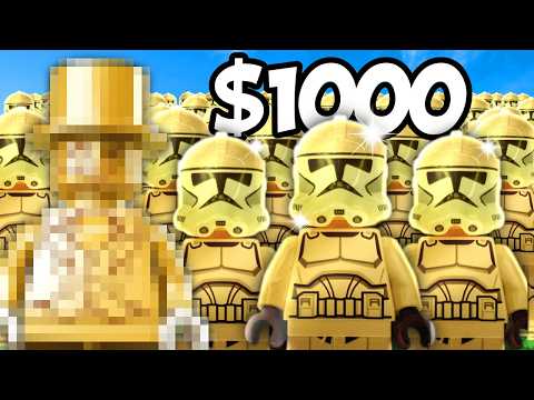 $1 vs $1,000 LEGO MYSTERY MINIFIGURE box...