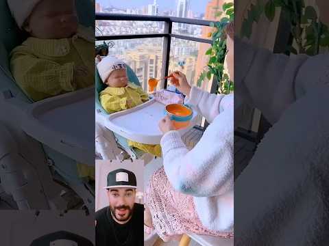 بديل المعلقة للأطفال 👀🤯👍🏻 #duet #funny #explore #shorts