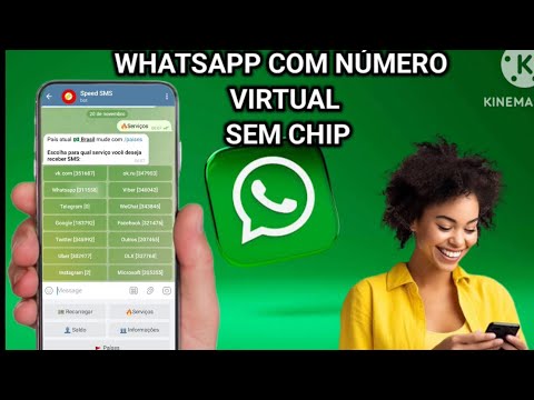 COMO CRIAR NÚMERO VIRTUAL PARA WHATSAPP sem CHIP  NOVO MÉTODO 2024 MUITO SIMPLES E FÁCIL