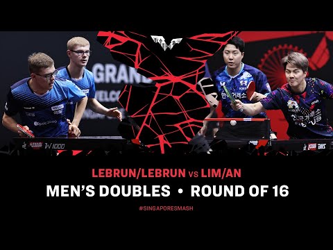 Lebrun/Lebrun vs Lim/An | MD R16 | Singapore Smash 2025