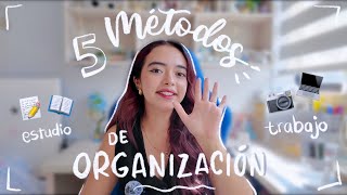 ESTUDIAR y TRABAJAR 😳 métodos de organización para no fallar en el intento ✨💵