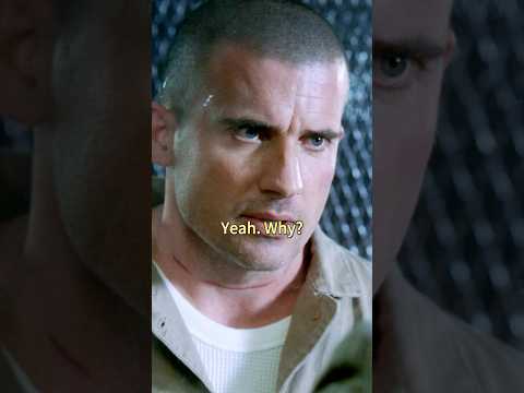 Lincoln is threatened. #shorts #Prison Break #episode