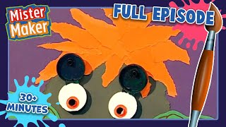 Mister Maker 🎨 Series 3, Episode 7-8 | DOUBLE FULL EPISODE - Arts & Crafts