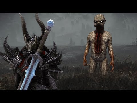 SKYRIM but turned into a HORROR GAME