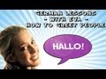 German Greetings and Responses