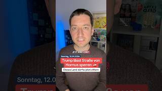 Trump blockiert Straße von Hormus‼️ | 12.04.2026