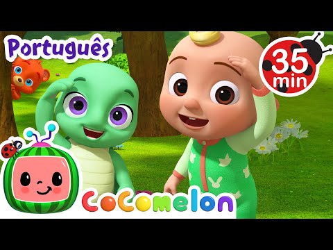 Cadê o Bebê? ACHOU! | Melhores Canções de CoComelon Animais | Músicas Infantis em Português