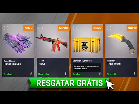 Como Ganhar SKINS de GRAÇA no CS2