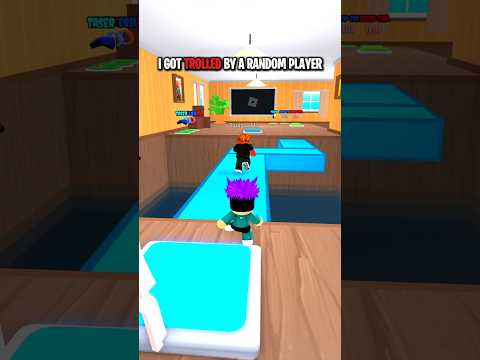 bacon helped me get revenge on the troller in Teamwork Obby 😎#roblox #shorts