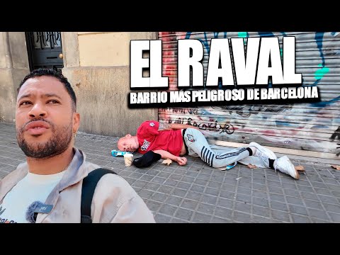 EL RAVAL BARRIO MAS PELIGROSO DE BARCELONA ?