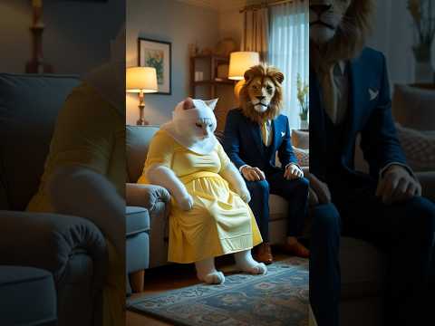 اتنمروا علي المياوووو و النهاية صادمة وغير متوقعة 😱 #funny #ai #cat #cats #cats101