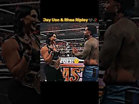 🥰Rhea & Jey Uso together "love" Edits🖤🥀