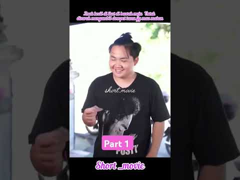 Anak kecil diikat dibawah meja  Utk disuruh mengambil dompet tamu yg mau makan #shorts #viralvideo