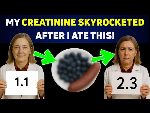 Seniors : You Cannot Lower Creatinine If You Eat THIS After Dinner!