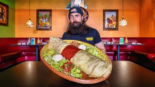 "THAT'S OBSCENE"...THE  'MONSTER BURRITO' CHALLENGE HAS BEEN AROUND FOR A DECADE! | BeardMeatsFood