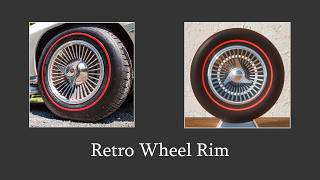 How to model a Knock-Off Wheel Rim in Blender — from reference to Full 3D Model