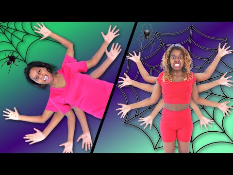 Twin Sisters Turn Into Spiders!?