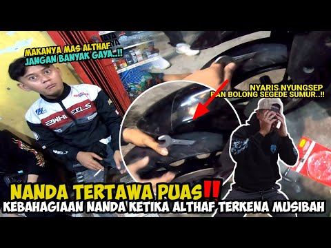 DASAR ADEK SESAD❗TERTAWA PUAS SAAT ABANGNYA KENA MUSIBAH