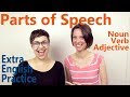 Identifying Nouns, Verbs, and Adjectives