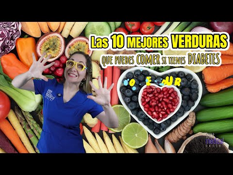 Las 10 MEJORES VERDURAS que puedes comer si tienes DIABETES /Dra. Melissa Tejeida