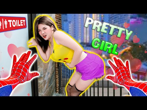 I Seduced By PRETTY Girl After Rescue from BAD GUY 💘 (Romantic Love Story Spiderman POV)