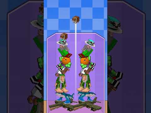 Most Game Ever! Italian Brainrot Minecraft Update - Merge Fellas #shorts #brainrot #mergefellas