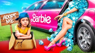 J’ai été adoptée par une Poupée Barbie! Transformation Extrême: D’Intello à  Barbie Populaire
