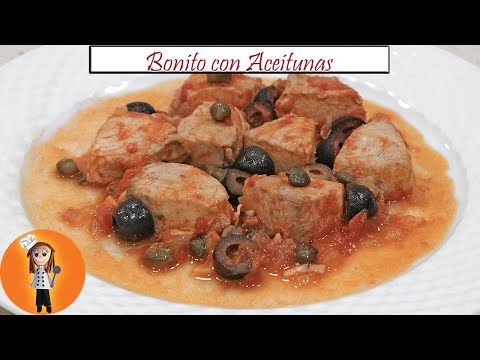 Bonito con Aceitunas | Receta de Cocina en Familia