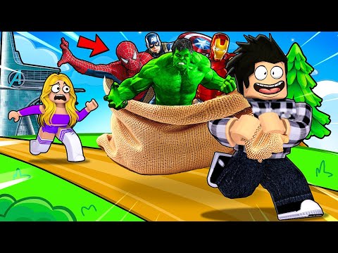 Voler les SUPER-HÉROS SECRETS les PLUS RARES de Roblox Steal A Superhero…