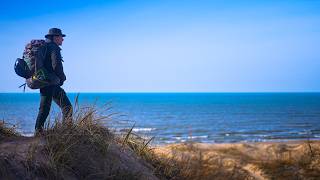 Solo Hiking and Cycling the Coast of Lake Michigan