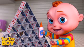 House Of Cards Episode | Too Too Boy | Videogyan Kids Shows | 3D Animated Cartoons For Toddlers