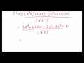 Calculus: Derivatives and Extrema