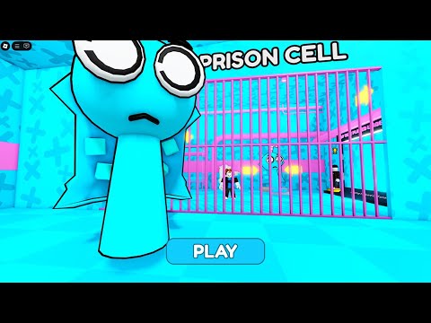 AQUA SPLANKI'S PRISON RUN Obby New Update Roblox - All Bosses Battle FULL GAME #scaryobby #roblox