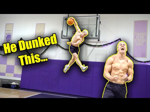 CURRENT Best Dunker in the World?? Donovan Hawkins!