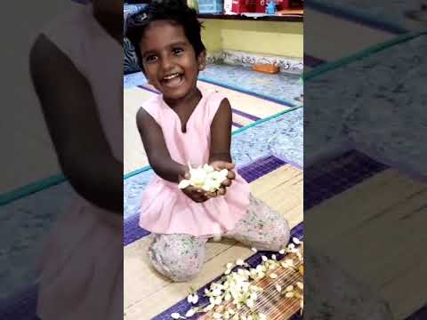 #மல்லிகை பூ #குளியல் #cutebaby #funny #video