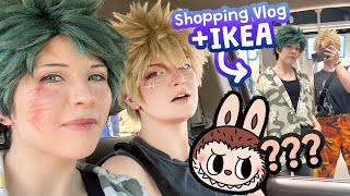 Labubu Hunting with BakuDeku?? | Cosplay In PUBLIC | My Hero Academia