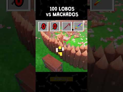 1.000 LOBOS VS MACHADOS DO 99 NOITES NA FLORESTA