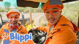 Blippi’s Digger Discoveries | Classic Blippi Adventures | Vehicle Videos for Kids | Moonbug Kids