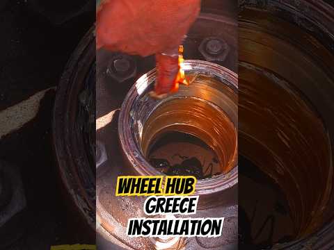 wheel hub Greece installation #engine #mechanic