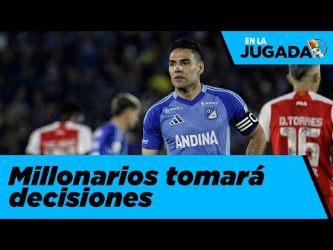 Falcao explotó: primeras decisiones en Millonarios tras eliminación