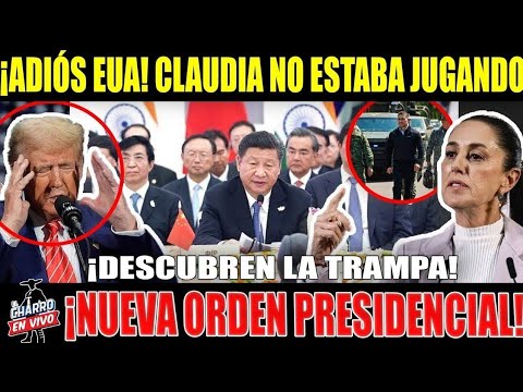 URGENTEEE!!! TRUMP CAE EN SU PROPIA TRAMPA  ¡CLAUDIA TOMÓ DECISION! A MEXICO SE LE RESPETA