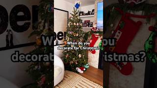 We are going for it over here - when will you put up your tree? 🎄🎅