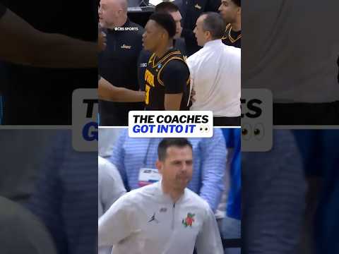 “They were just going for the ball … then everybody got all sensitive” #collegebasketball