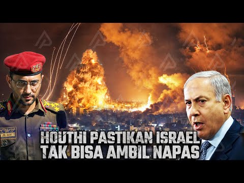 H0UTH1 MAKIN BRUTAL DI TEL AVIV! Israel Tak Sempat Halau Serangan, Seisi Kota Hancur!