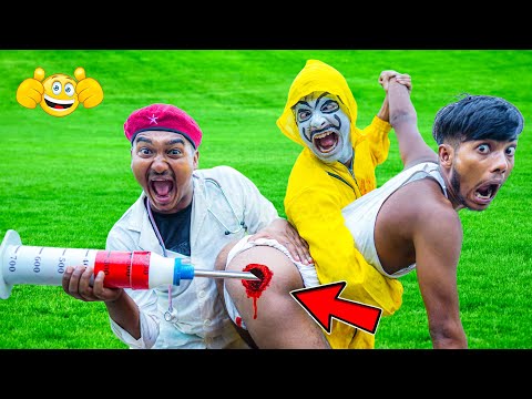 Top New Comedy Video Amazing Funny Video 2025 😂 Try To Not Laugh 2025 Episode 639 Doctor By Bidik F
