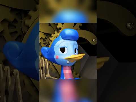 O Cuco viu algo na boca do gato… e entrou em choque.