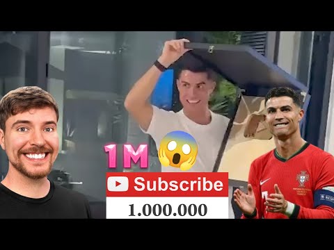 🔥Ronaldo New YouTube Channel 47mint world subscribe 1million 😱@cristiano