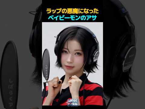 ラップの悪魔になったベイビーモンのアサ