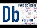 Dubnium - Periodic Table of Videos