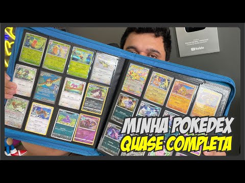 Minha COLEÇÃO DE CARTAS POKEMON Agora Falta Pouco para COMPLETAR a POKEDEX | Cartas Pokémon TCG